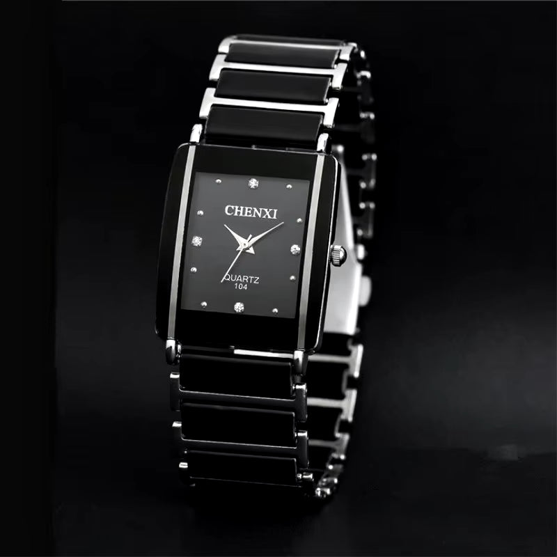 Top Luxury Brand Chenxi Watch Fashion Rectangle Watches Mens Watches Womens Watches Lovers Watches Quartz Horloge Mannen