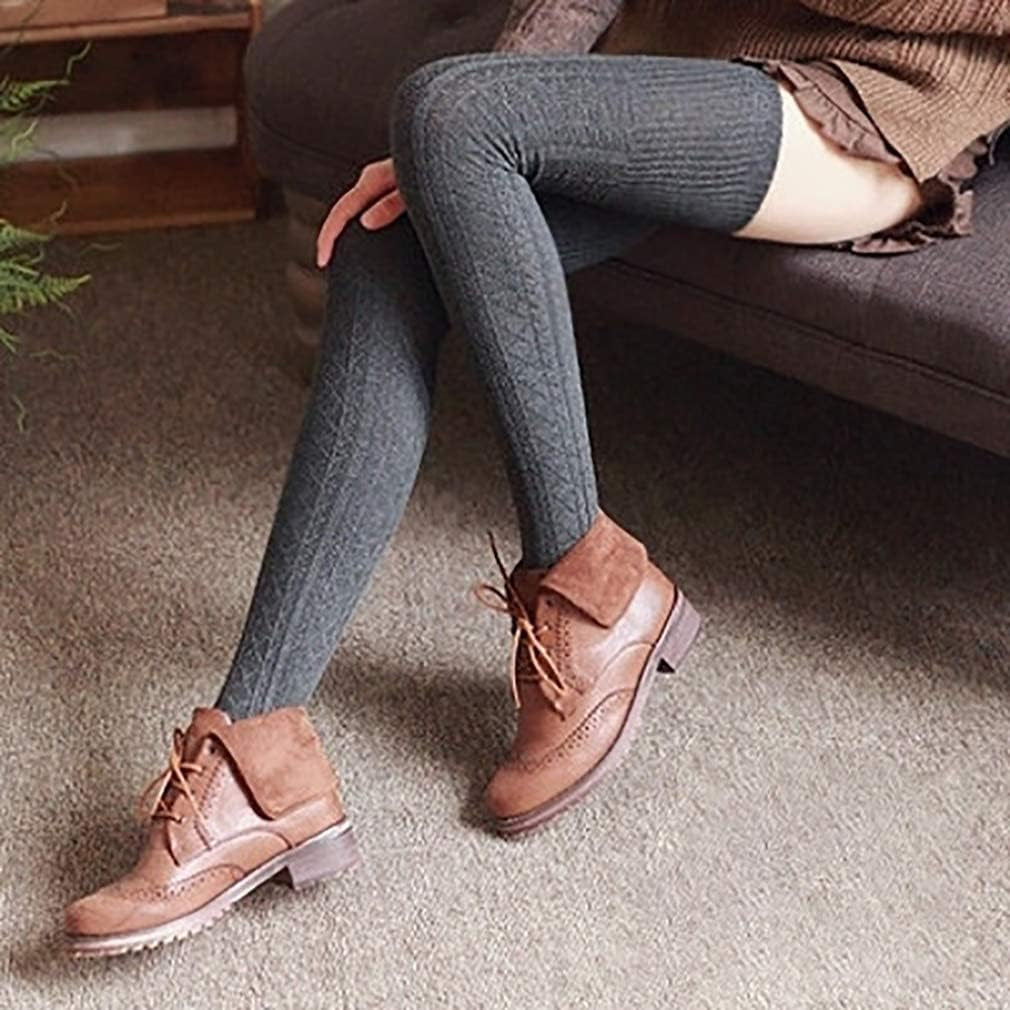 Women Thigh High Socks Extra Long Cotton Knit Warm Winter over the Knee Long Boot Stockings Black (2 Pairs (1 Black+1 Dgrey))…